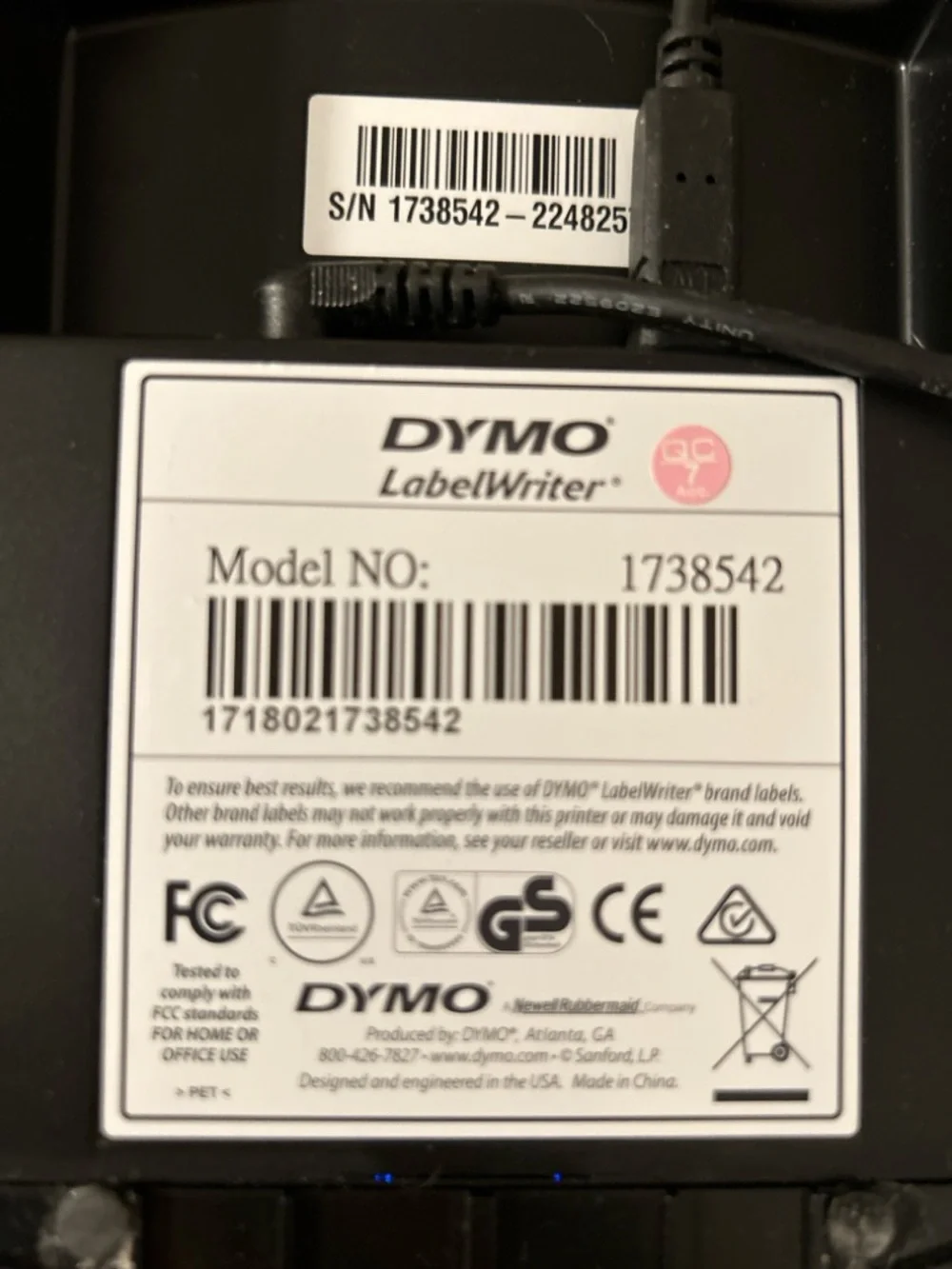 Dymo LabelWriter 4XL